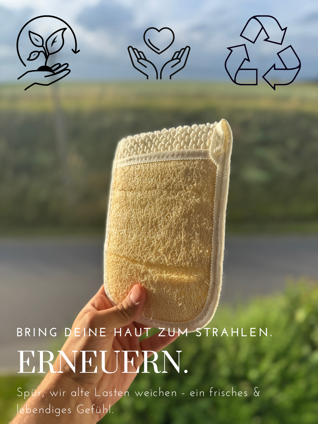 Rein & Klar – 2in1 Pflegehandschuh